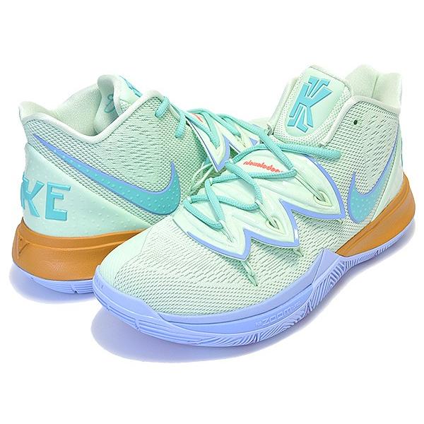 ナイキ カイリー 5 EP NIKE KYRIE 5 Spongebob EP frosted spruce/aluminum cj6950-300 XDRソール バッシュ イカルド・テンタクルズ SQUIDWARD TENTACLES SBSP｜ltd-online｜02