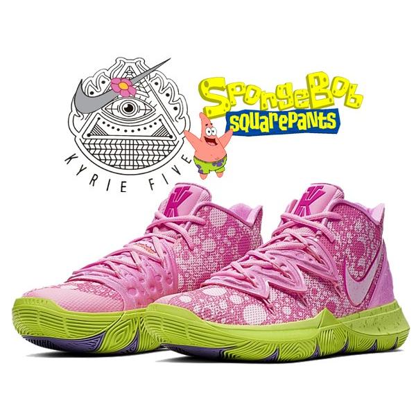 レアNike Kyrie 5 EPナイキカイリー5バッシュ26.5cm NIKE（ナイキ） カイリー 5 EP NIKE KYRIE 5 Spongebob EP lotus pink