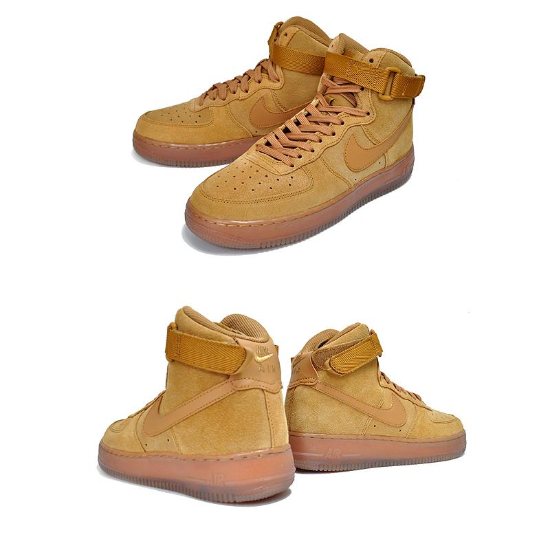 Nike Air Force 1 High LV8 3 GS 'Wheat