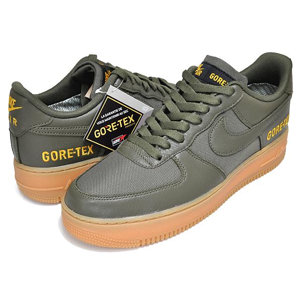 ナイキ エアフォース 1 ロー ゴアテックス NIKE AIR FORCE 1 GORE-TEX medium olive/sequoia-gold  ck2630-200 防水 スニーカー 雨 ミディアムオリーブ セコイア