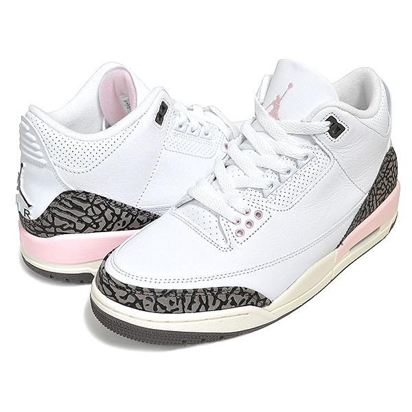 エアジョーダン3 ホワイト/ピンク Air Jordan 3 GS Cobalt Bliss Pink Glow HQ0784-101