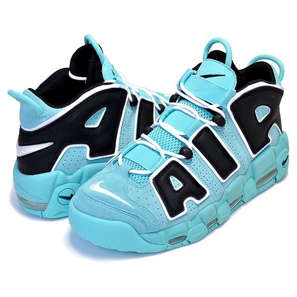 ナイキ エア モアアップテンポ 96 NIKE AIR MORE UPTEMPO 96 QS DIAMOND light aqua/black-white モアテン スニーカー ライトアクア ティファニー TIFFANY｜ltd-online｜02