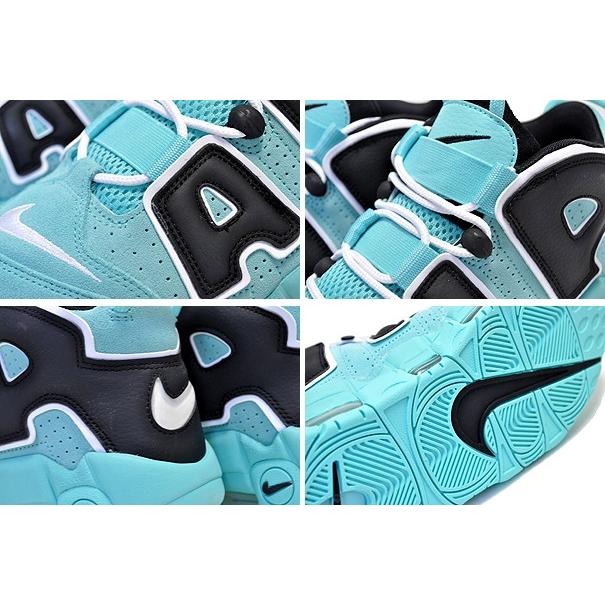 ナイキ エア モアアップテンポ 96 NIKE AIR MORE UPTEMPO 96 QS DIAMOND light aqua/black-white モアテン スニーカー ライトアクア ティファニー TIFFANY｜ltd-online｜04