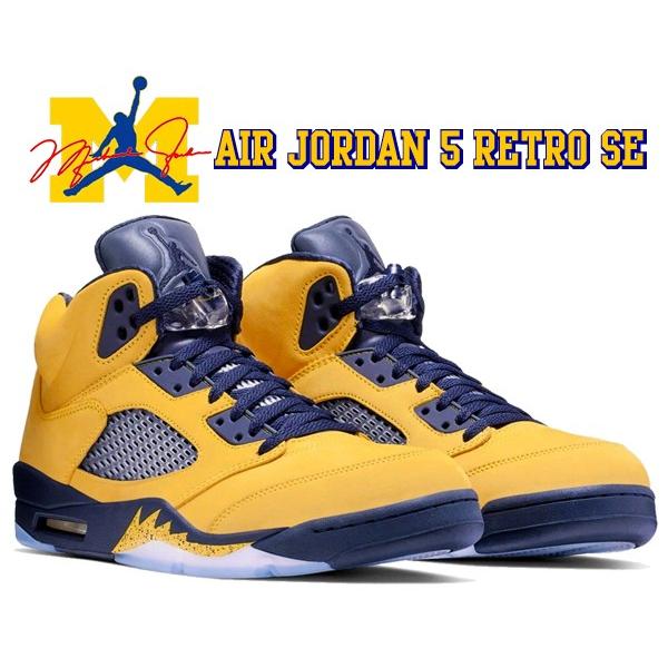 Jordan ナイキ エアジョーダン 5 SE NIKE AIR JORDAN RETRO MICHIGAN