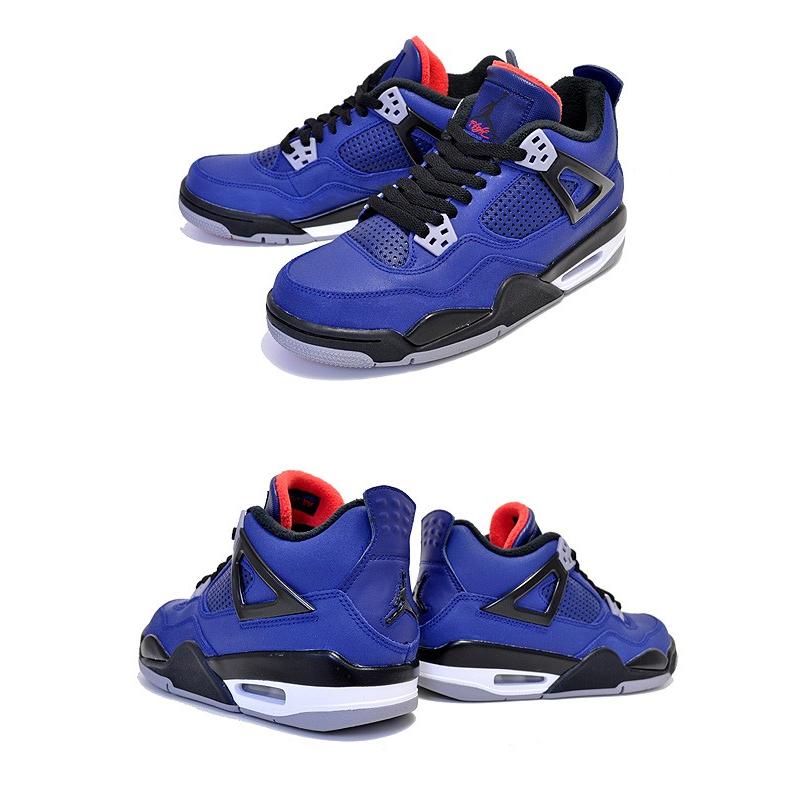 ナイキ エアジョーダン 4 ウィンター ガールズ NIKE AIR JORDAN 4 RETRO WINTER BG loyal blue/black-white cq9745-401 スニーカー AJ IV ブルー レディース GS｜ltd-online｜03