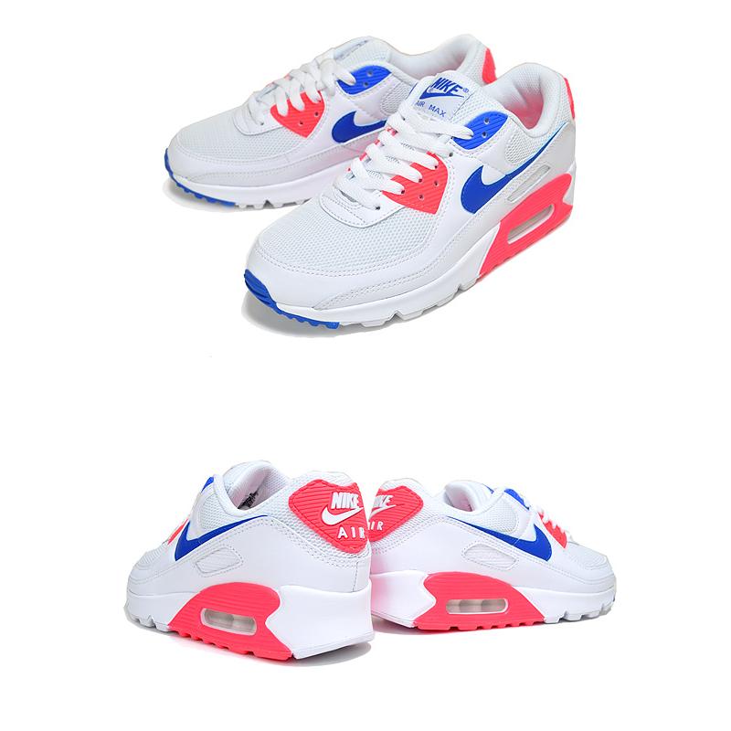 NIKE ナイキ ウィメンズ エアマックス 90 WMNS AIR MAX white/racer 