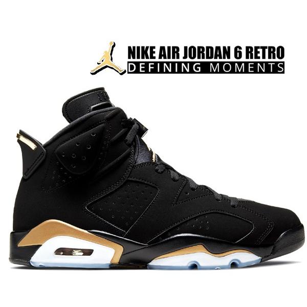 美品エアジョーダン 6 ブラック/ゴールド Jordan ナイキ エアジョーダン 6 NIKE AIR JORDAN RETRO DMP black