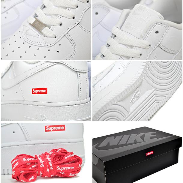 ナイキ エアフォース 1 シュプリーム NIKE AIR FORCE 1 LOW / SUPREME white/wht cu9225-100 スニーカー ホワイト AF1 LO｜ltd-online｜04