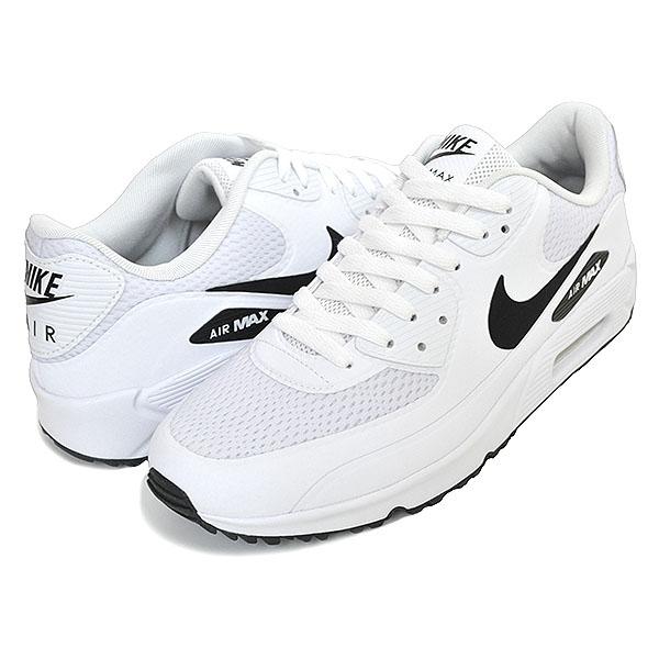 ナイキ エアマックス 90 ゴルフ NIKE AIR MAX 90 GOLF white/black cu9978-101 ゴルフシューズ ホワイト ブラック スニーカー スパイクレス｜ltd-online｜02