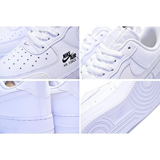 ナイキ エアフォース 1 エレベイト ユーティリティ NIKE AIR FORCE 1 LV8 UTILITY white/white-grey fog-black cv3039-100 スニーカー ホワイト リフレクター｜ltd-online｜04