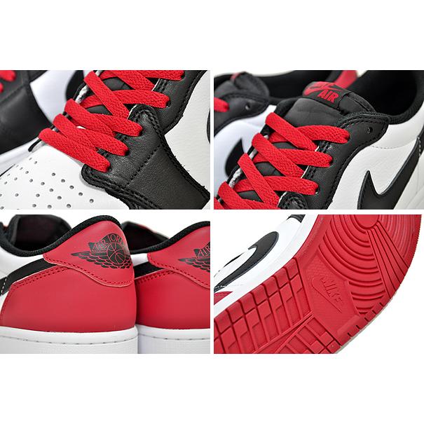 ナイキ エアジョーダン 1 レトロ ロー OG NIKE AIR JORDAN 1 RETRO LOW OG BLACK TOE white/black-varsity red cz0790-106 スニーカー AJ1 つま黒 ブラックトゥ｜ltd-online｜04