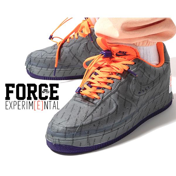 NIKE（ナイキ） エア フォース 1 エクスぺリメンタル NIKE AIR FORCE 1 EXPERIMENTAL lt smoke ...
