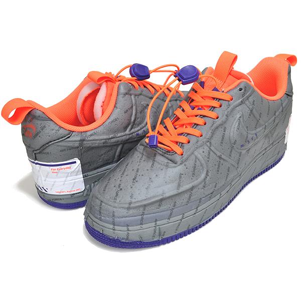NIKE（ナイキ） エア フォース 1 エクスぺリメンタル NIKE AIR FORCE 1 EXPERIMENTAL lt smoke ...