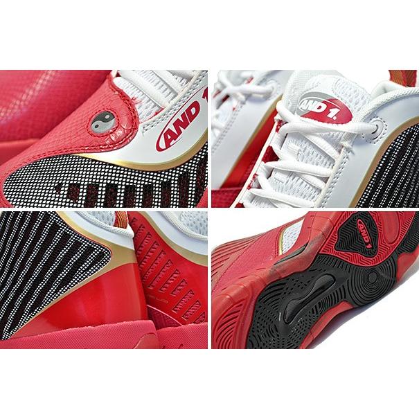 AND1 アンドワン スニーカー AND1 TAICHI 3 wht/red-gold AND1 アンドワン スニーカー AND1 TAICHI 3 wht/red-gold