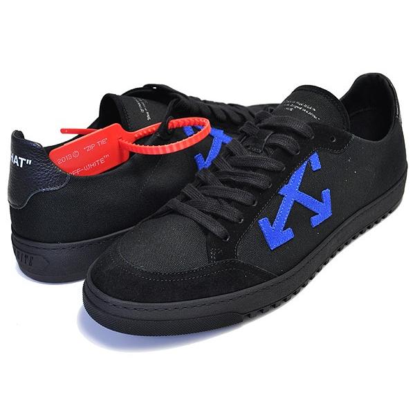 オフホワイト 2.0 スニーカー OFF-WHITE c/o Virgil Abloh 2.0 SNEAKER BLACK BLACK OMIA042E19D680481010 made in italy ブラック ブルー ローカット メンズ｜ltd-online｜02