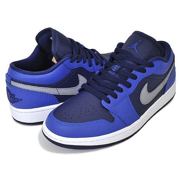 ナイキ ウィメンズ エアジョーダン 1 ロー NIKE WMNS AIR JORDAN 1 LOW game royal/stealth-blue void dc0774-400 ゲームロイヤル ステルス ブルー ボイド｜ltd-online｜02