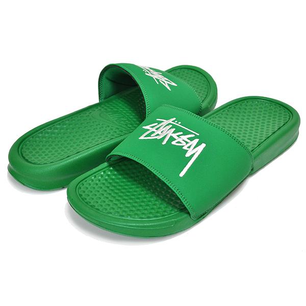 NIKE ナイキ ベナッシ ステューシー BENASSI STUSSY pine green NIKE ナイキ ベナッシ ステューシー BENASSI STUSSY pine green