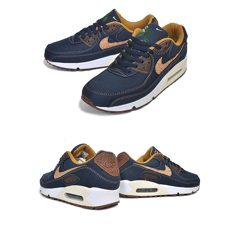 ナイキ エアマックス 90 SE NIKE AIR MAX 90 SE obsidian/wheat-coconut milk dd0385-400 スニーカー AM90 デニム サステナブル MOVE TO ZERO｜ltd-online｜03