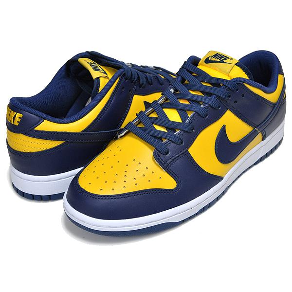 NIKE ナイキ ダンク ロー レトロ DUNK LOW RETRO MICHIGAN varsity