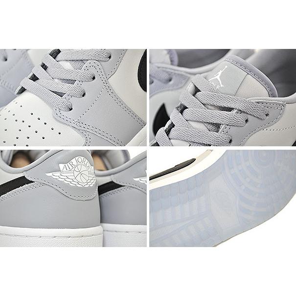 ナイキ エアジョーダン 1 ロー ゴルフ NIKE AIR JORDAN 1 LOW GOLF WOLF GREY wolf grey/blk-photon dust dd9315-002 ゴルフシューズ ウルフグレー スパイクレス｜ltd-online｜04