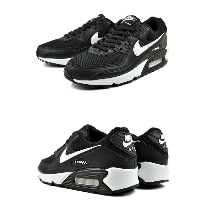 ナイキ ウィメンズ エアマックス 90 NIKE WMNS AIR MAX 90 black/white-blk dh8010-002 レディース スニーカー AM90 ブラック ホワイト サステナブル｜ltd-online｜03