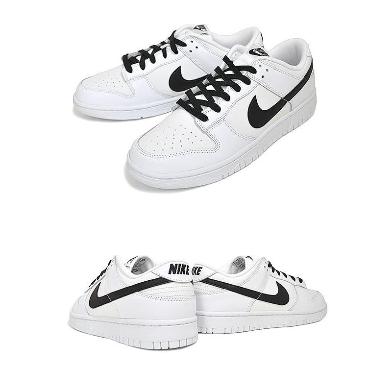 NIKE DUNK LOW RETRO 「REVERSE PANDA」 DJ6188-101 WHITE/BLACK/SUMMIT WHITE ナイキ ダンク ロー レトロ リバース パンダ ホワイト ブラック メンズ スニーカー ダンク（NIKE） ナイキ ダンク ロー レトロ NIKE DUNK LOW RETRO white