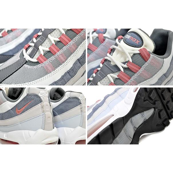 ナイキ エアマックス 95 NIKE AIR MAX 95 vast grey/red stardust dm0011-008 スニーカー AM95 グレー ホワイト レッド｜ltd-online｜04