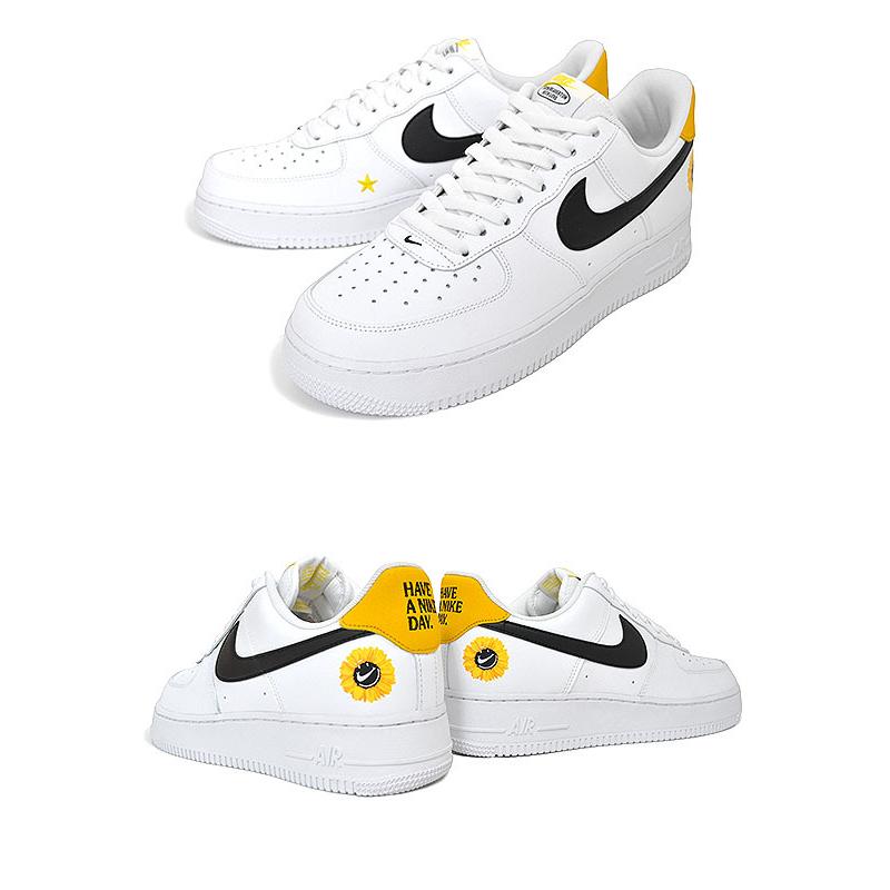 ナイキ エア フォース 1 07 エレベイト 2 NIKE AIR FORCE 1 07 LV8 2 HAVE A NIKE DAY white/black-dark sulfur dm0118-100 AF1 ホワイト ブラック イエロー｜ltd-online｜03