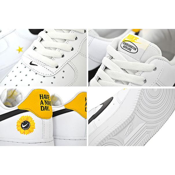 ナイキ エア フォース 1 07 エレベイト 2 NIKE AIR FORCE 1 07 LV8 2 HAVE A NIKE DAY white/black-dark sulfur dm0118-100 AF1 ホワイト ブラック イエロー｜ltd-online｜04