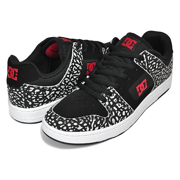 ディーシーシューズ マンテカ 4 SE DC SHOES MANTECA 4 M SHOE BLACK/RED PRINT dm224003-bep ADYS100767 スニーカー ブラック エレファント スケート｜ltd-online｜02