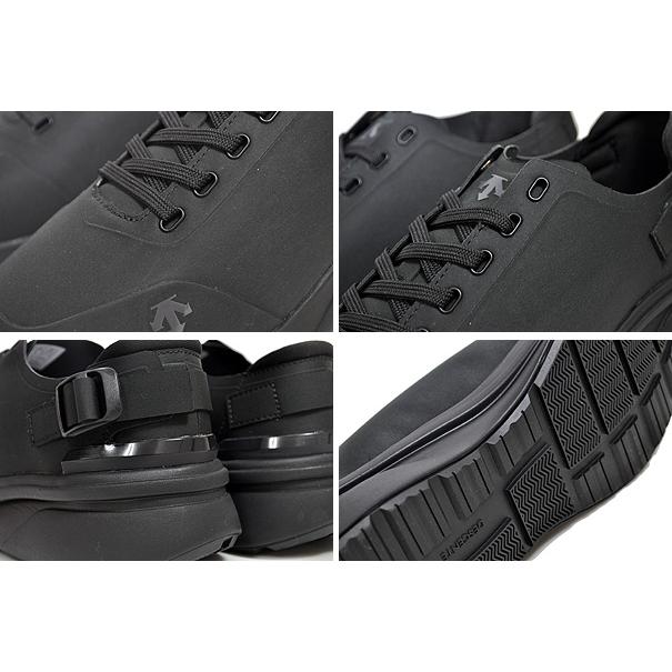 デザント ウェイサー R 2.1 DESCENTE WAYSER R 2.1 BLACK dm2wjc10bk スニーカー ブラック 防水設計 雨靴 Waterproof｜ltd-online｜04