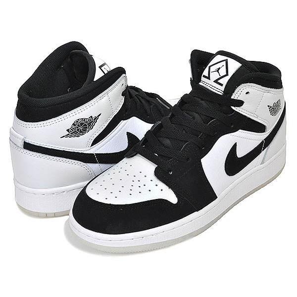 美品　着用一回のみNIKE エアジョーダン1 MID SE (GS) 22.5 エア ジョーダン 1 NIKE Air Jordan Mid SE GS Anthracite/Sail