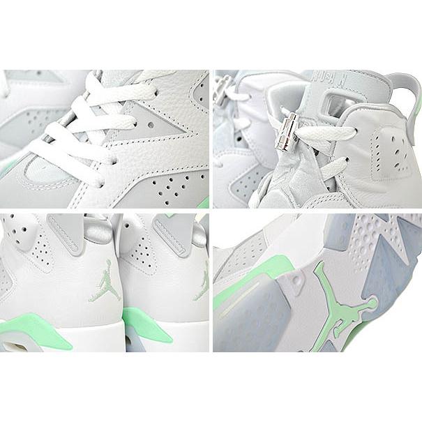 ナイキ ウィメンズ エアジョーダン 6 レトロ NIKE WMNS AIR JORDAN 6 RETRO white/pure platinum-mint foam dq4914-103 レディース AJVI ミント フォーム｜ltd-online｜04