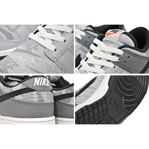 ナイキ ダンク ロー NIKE DUNK LOW SE COPY & PASETE dk grey heather/off noir dq5015-063 スニーカー スペシャル エディション コピー アンド ペースト｜ltd-online｜04