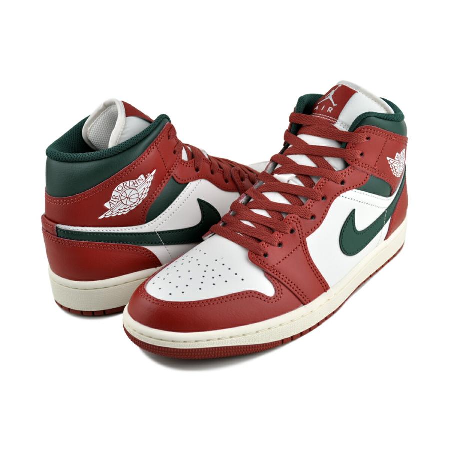 エア ジョーダン 1 ナイキ ミッド セイル ミッドナイトグリーン NIKE