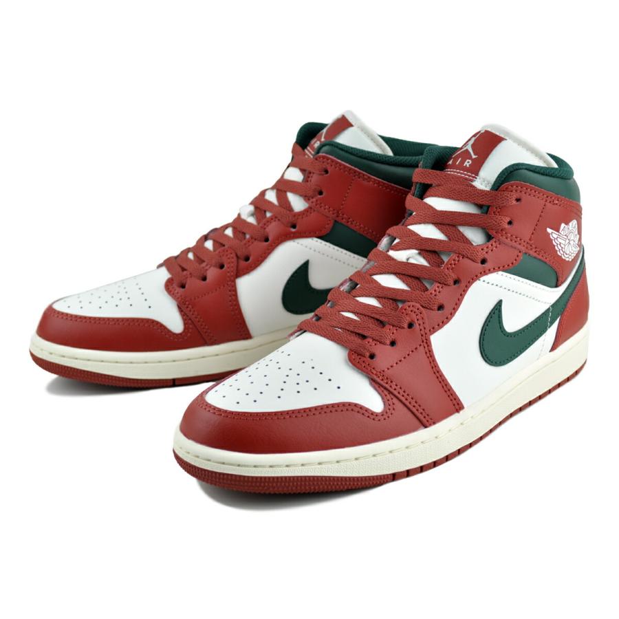 エア ジョーダン 1 ナイキ ミッド セイル ミッドナイトグリーン NIKE