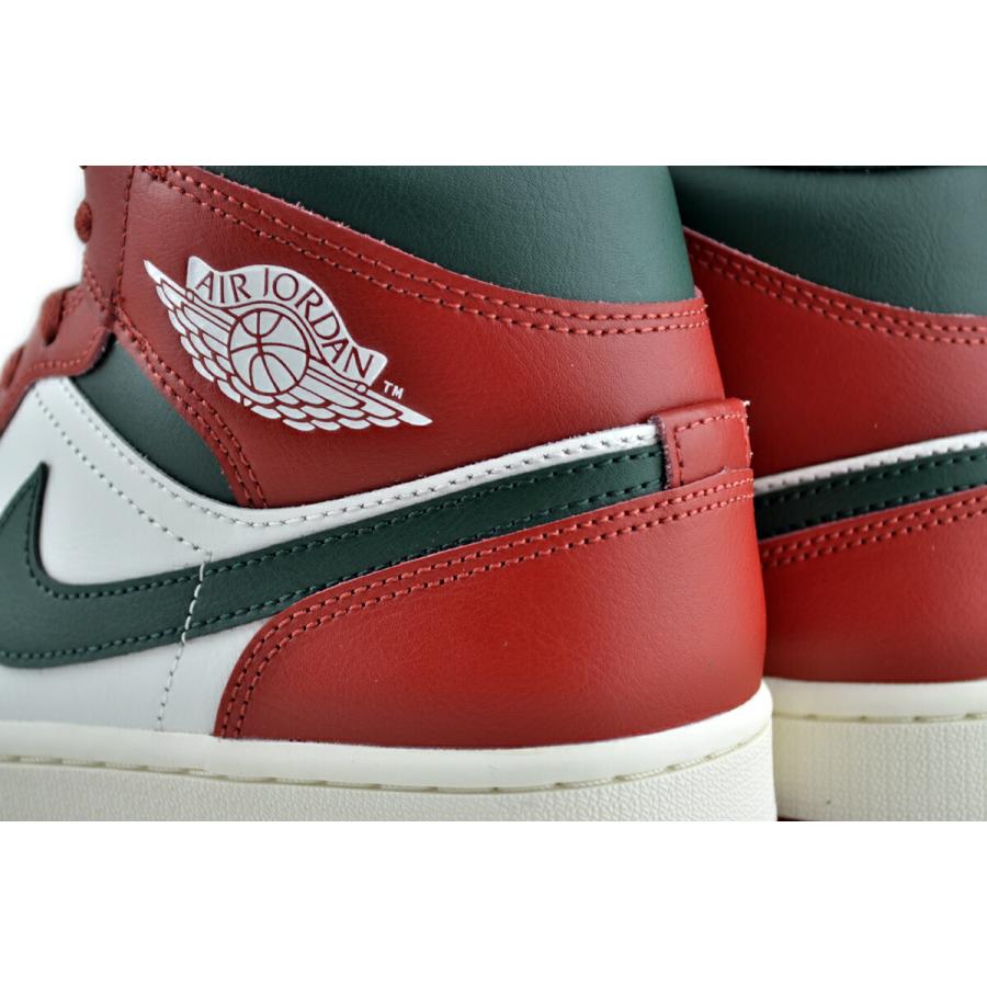 エア ジョーダン 1 ナイキ ミッド セイル ミッドナイトグリーン NIKE