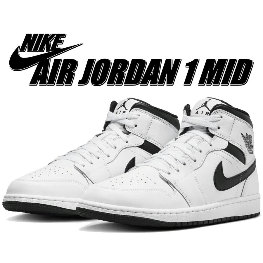 NIKE ナイキ エアジョーダン 1 ミッド AIR JORDAN MID white NIKE ナイキ エアジョーダン 1 ミッド AIR JORDAN MID white
