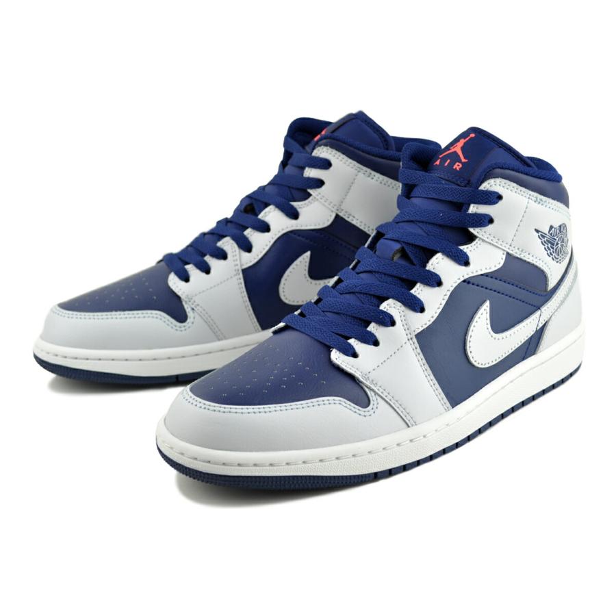 ナイキ エア ジョーダン 1 ミッド ブルーボイド ピュアプラチナム NIKE AIR JORDAN 1 MID blue void/pure platinum dq8426-403の画像
