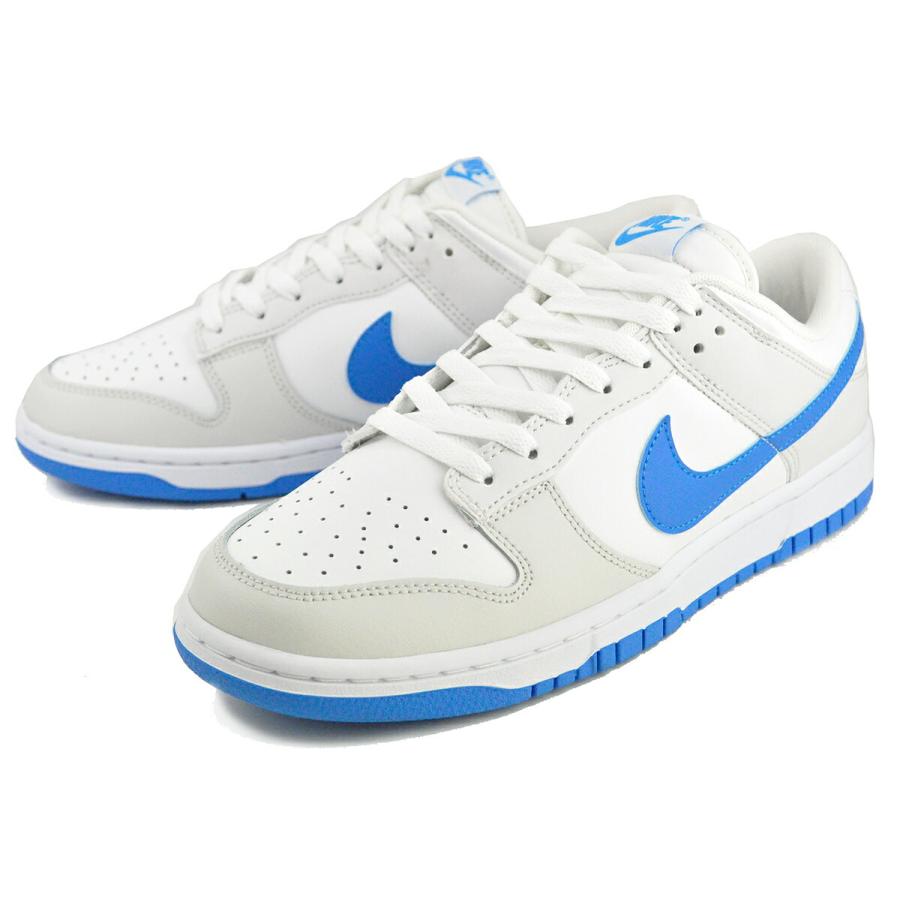 【新品未使用】ナイキ SB ダンク ロー プロ 27cm ホワイト ブルー Nike SB NIKE DUNK LOW PRO PRM ナイキ ダンク ロー プロ WHITE