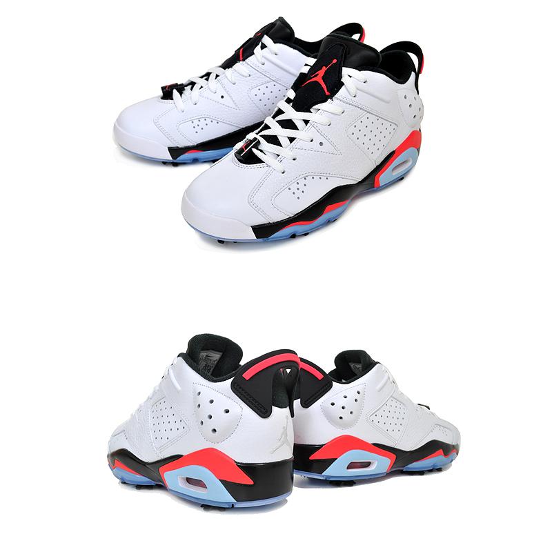 ナイキ ジョーダン 6 ロー ゴルフ NIKE JORDAN RETRO 6 GOLF white/black-infrared 23 dv1376-106 ホワイト インフラレッド スニーカー AJVI LOW スパイク｜ltd-online｜03