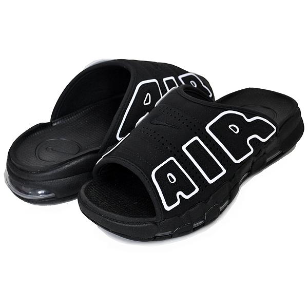 ナイキ エア モアアップテンポ スライド NIKE AIR MORE UPTEMPO SLIDE black/white-black-clear dv2132-001 サンダル ブラック ホワイト モアテン｜ltd-online｜02