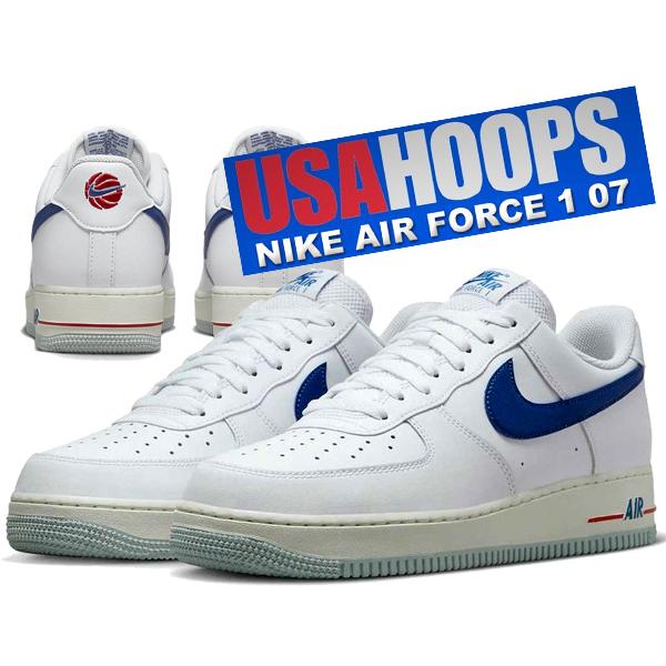 エア フォース 1 ナイキ 07 NIKE AIR FORCE USA HOOPS white/game