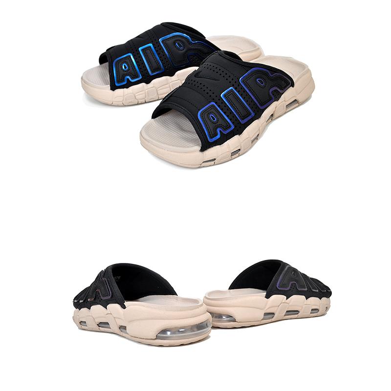 ナイキ エア モアアップテンポ スライド NIKE AIR MORE UPTEMPO SLIDE NA black/multi-color-sanddrift fb7799-001 モアテン サンダル ブラック サンドドリフト｜ltd-online｜03