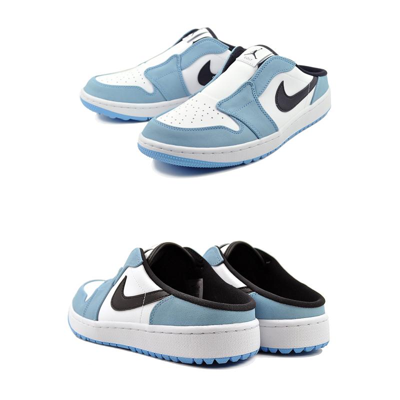 ナイキ エアジョーダン ミュール ゴルフ NIKE AIR JORDAN MULE GOLF university blue/black-white fj1214-400 ユニバーシティ ブルー スパイクレス AJ1｜ltd-online｜03