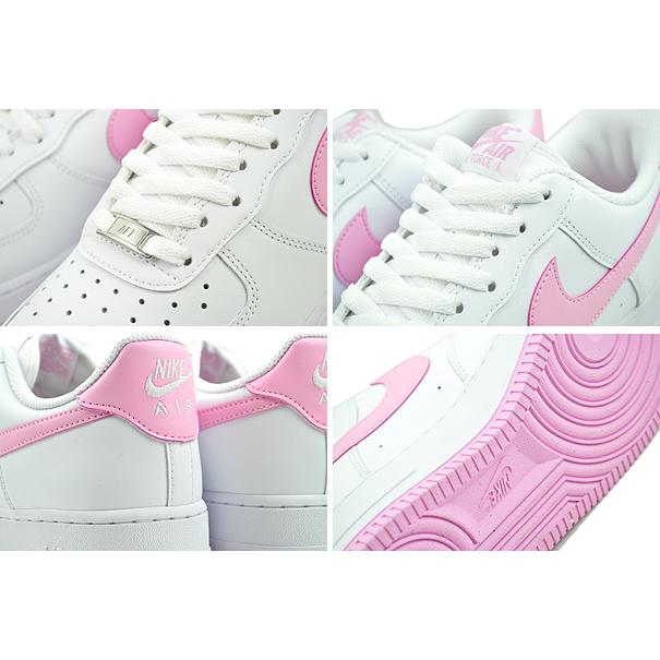 ナイキ エアフォース 1 07 NIKE AIR FORCE 1 07 white/pink rise-white 