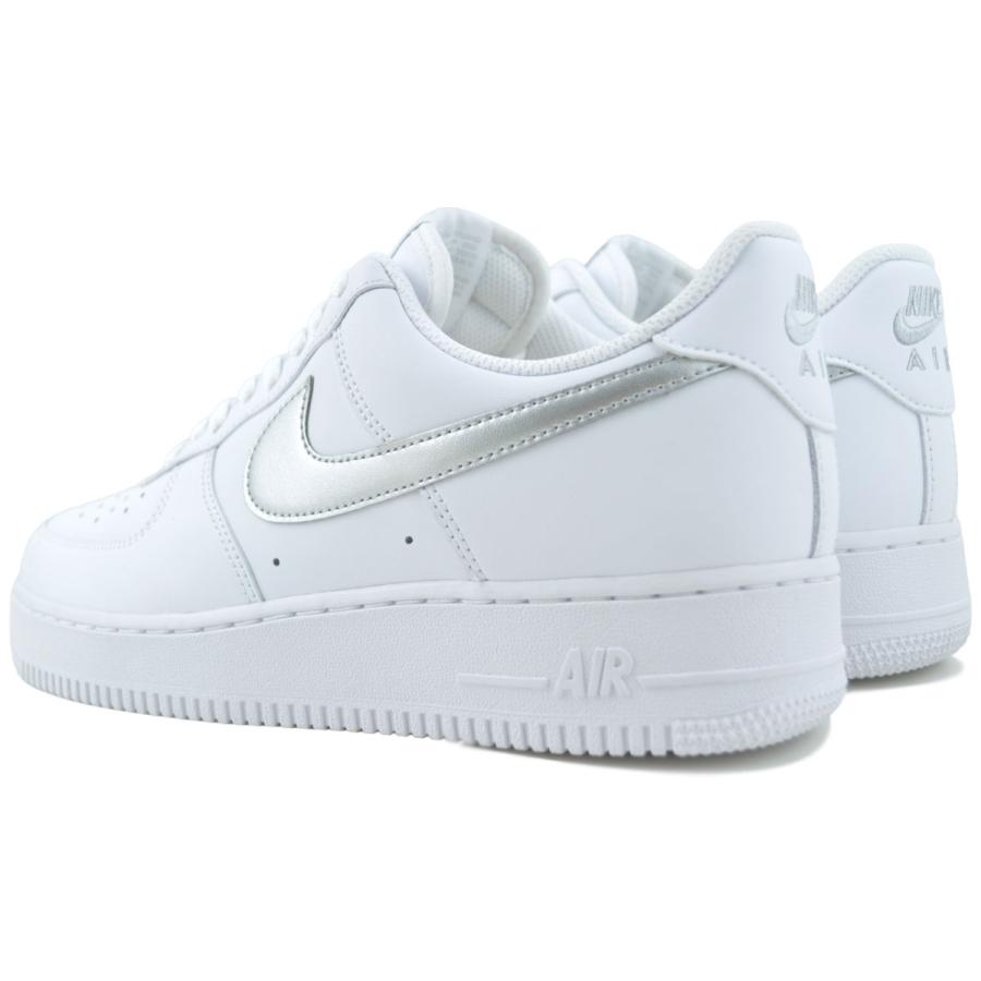 エア フォース 1 ナイキ '07 ホワイト メタリックシルバー NIKE AIR