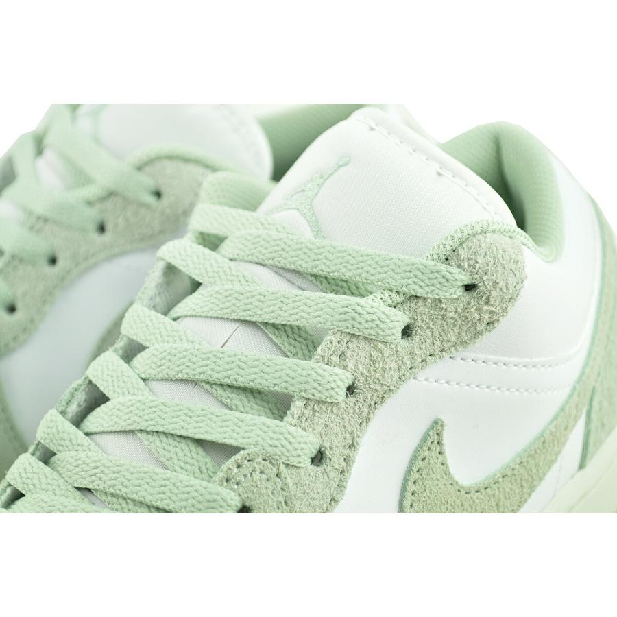 ナイキ エアジョーダン 1 ロー SE NIKE AIR JORDAN 1 LOW SE white/seafoam-sail fn5214-131 ホワイト シーフォーム セイル AJ1 グリーン スウェード NIKE（ナイキ） エアジョーダン 1 ロー SE NIKE AIR JORDAN 1 LOW SE