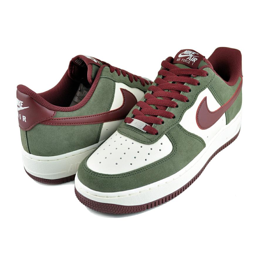 エア フォース 1 ナイキ 07 LV8 カーゴカーキ ダークチームレッド NIKE