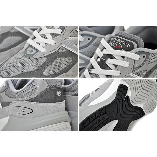 ニューバランス GC990 V6 NEW BALANCE GC990GL6 GREY グレー スニーカー レディース ガールズ KIDS MEDIUM ミディアム 990 GRAY｜ltd-online｜04